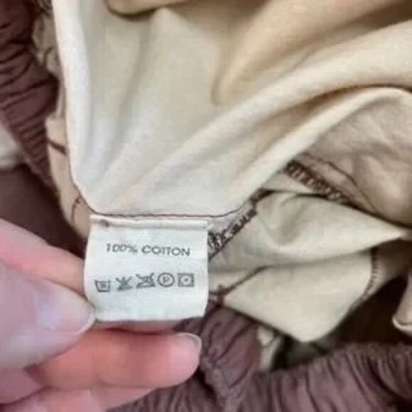 Magnolia Pearl Quiltwork Garçon Trousers Cotton Patchwork Harem Pants - Picture 10 of 11